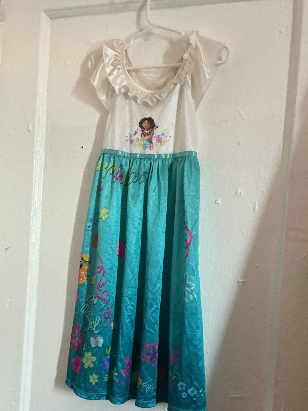 Disney Girls Aqua and Cream Moana Nightgown